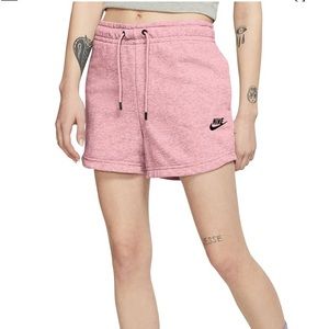 Nike Sportswear Essential Terry Shorts - Pink Glaze